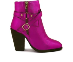 Women's Rag & Co Cat-Track Heeled Booties