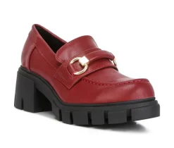 Women's Rag & Co Evangeline Lugged Loafers