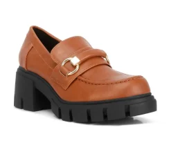 Women's Rag & Co Evangeline Lugged Loafers