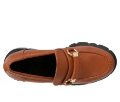 Women's Rag & Co Evangeline Lugged Loafers