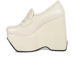 Women's Rag & Co Gilliam Platform Wedge Loafers