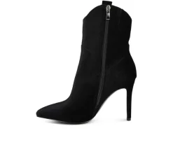 Women's Rag & Co Nat Love Stiletto Cow Girl Booties