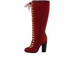 Women's Rag & Co Sleet-Slay Lace Up Knee High Boots