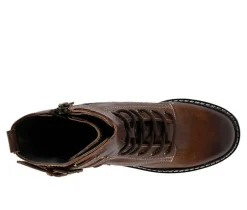 Women's ROAN by BED STU Noelia Mid-Calf Combat Boots