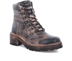 Women's ROAN by BED STU Packer Heeled Combat Boots