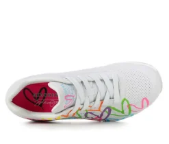 Women's Skechers Street Uno Highlight Love 177981 Wedge Sneakers