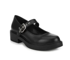 Women's Soda Bonito-S Mary Jane Block-Heels