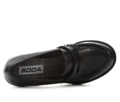 Women's Soda Kinder Heeled Loafers