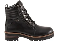 Women's Softwalk Everett Lace Up Combat Boots