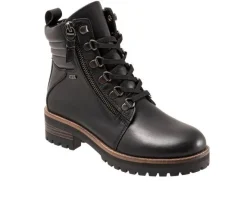 Women's Softwalk Everett Lace Up Combat Boots