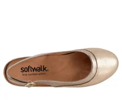 Women's Softwalk Sheffield Slingback Flats