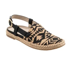Women's Trotters Paisley Espadrille Slingback Loafers