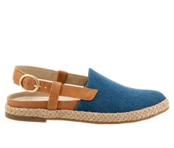 Women's Trotters Paisley Espadrille Slingback Loafers