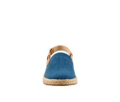 Women's Trotters Paisley Espadrille Slingback Loafers