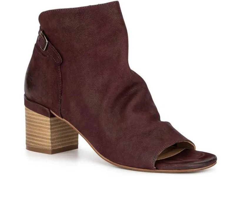 Women's Vintage Foundry Co Sabrina Peep Toe Booties