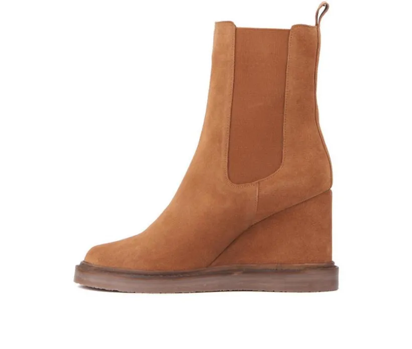 Women's Vintage Foundry Co Elizabeth Wedge Chelsea Booties