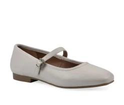 Women's White Mountain Boch Mary Jane Flats