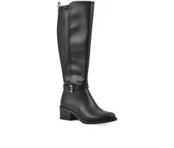 Women's White Mountain Custard Knee High Boots