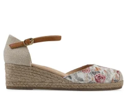 Women's White Mountain Maintain Wedge Sandals