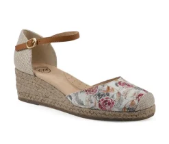 Women's White Mountain Maintain Wedge Sandals