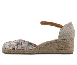 Women's White Mountain Maintain Wedge Sandals