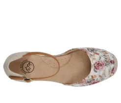 Women's White Mountain Maintain Wedge Sandals