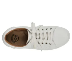 Women's White Mountain Uniform Sneakers