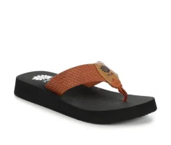 Women's Yellow Box Addyson Flip-Flops