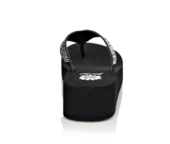 Women's Yellow Box Africa Wedge Flip-Flops