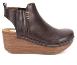 Women's Yellow Box Barty Wedge Clogs
