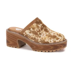 Women's Yellow Box Baylor Platform Clogs