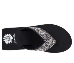 Women's Yellow Box Enola Flip-Flops