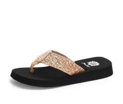 Women's Yellow Box Feliks Flip-Flops