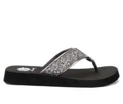 Women's Yellow Box Feliks Flip-Flops