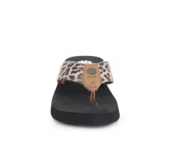 Women's Yellow Box Ferlia Flip-Flops