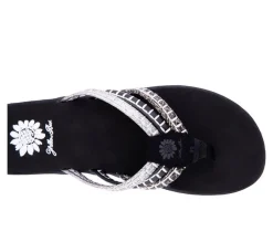 Women's Yellow Box Fitzen Flip-Flops