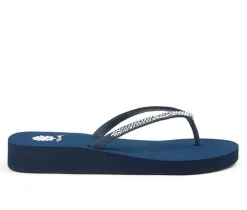 Women's Yellow Box Jello Flip-Flops