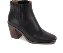 Women's Yellow Box Milana Heeled Booties