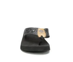 Women's Yellow Box Sharen Flip-Flops