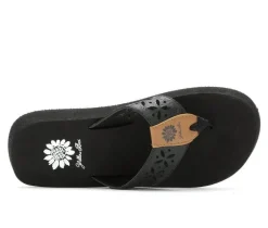 Women's Yellow Box Sharen Flip-Flops