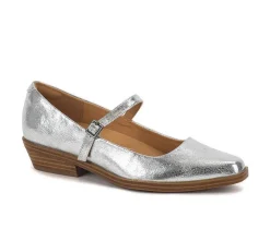 Women's Yellow Box Wilma Low Heeled Maryjanes